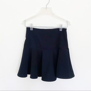 Black Flare B Jewel Skirt